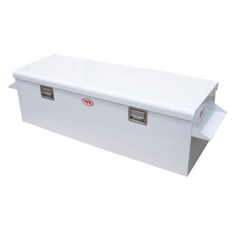 rki steel truck box model m60-1 top opening|RKI Chest Box With Top Opening Lid 96x20x14 White .